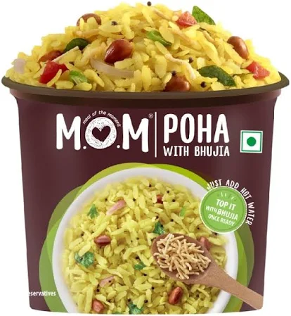Meal Of The Moment Poha with Bhujia